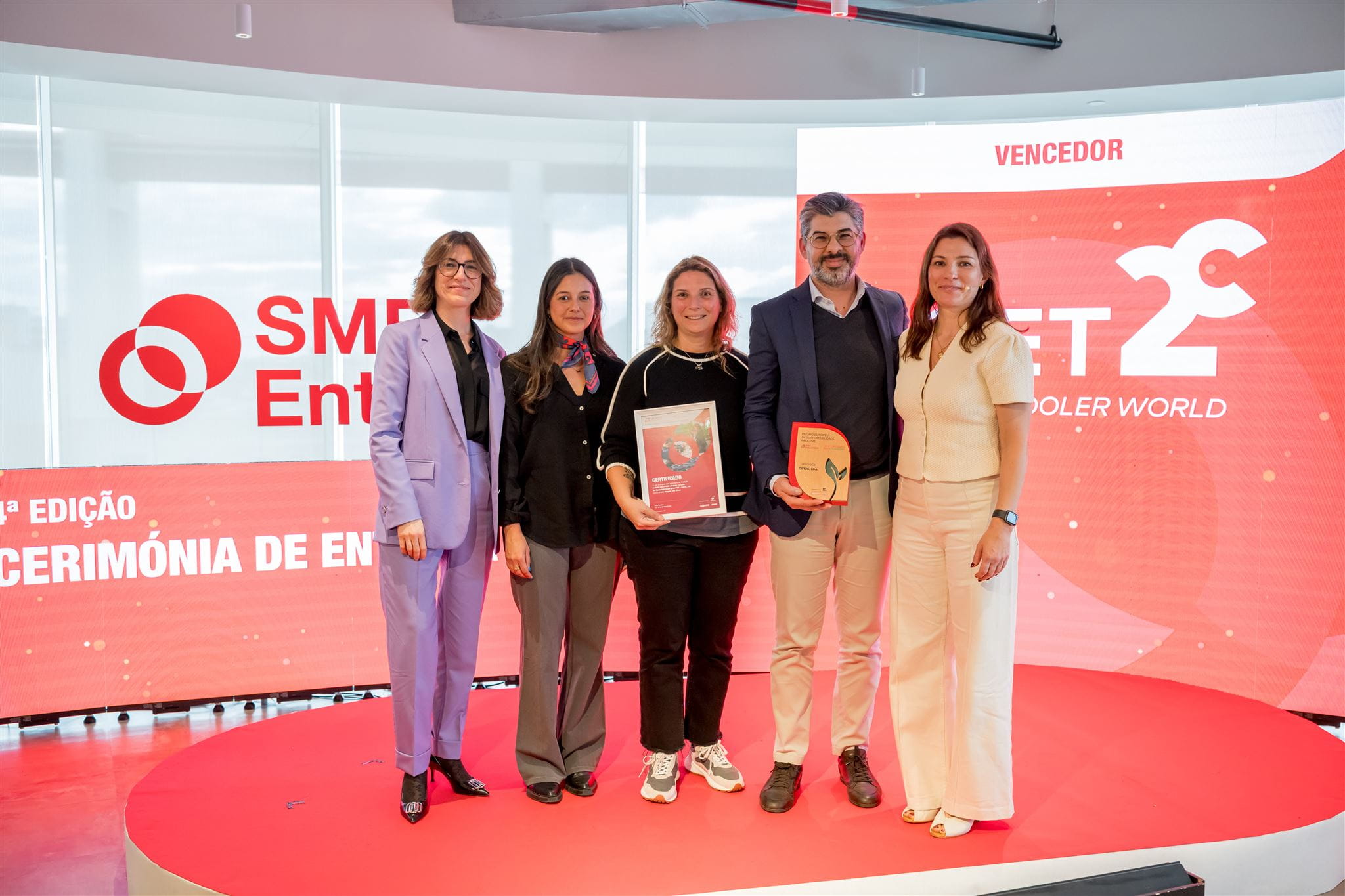 Representantes da empresa Get2C