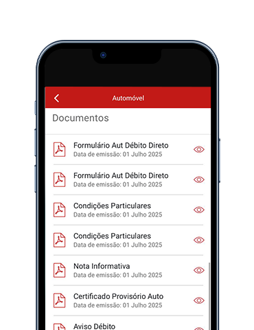 App Generali Tranquilidade Carta Verde