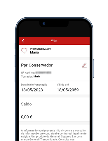 App Generali Tranquilidade