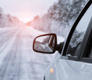 carro na neve