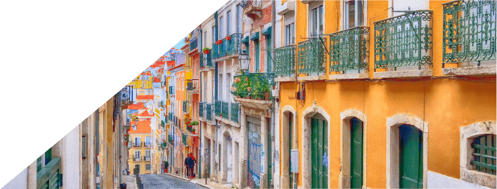 Imagem de rua em lisboa 